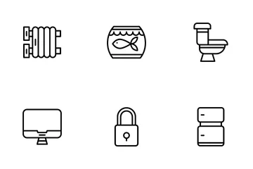 Home Living Icon Pack