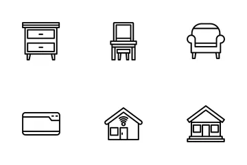 Home Living Icon Pack