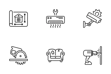 Home Repair And Maintenance Icon Pack