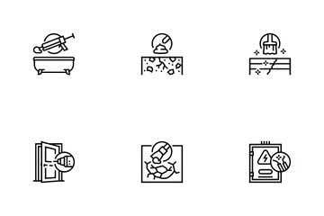 Home Repair Occupation Icon Pack