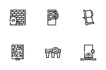 Home Repair Service Icon Pack
