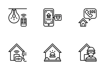 Home Security Icon Pack