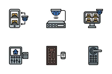 Home Security Icon Pack