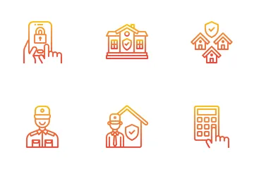 Home Security Icon Pack