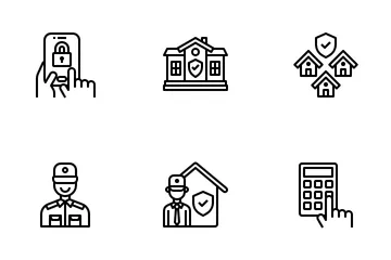 Home Security Icon Pack