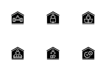 Home Training Course Icon Pack