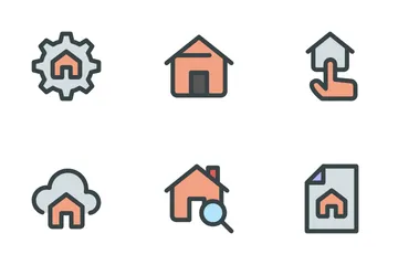 Home Vol-2 Icon Pack