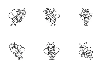 Honey Bee Icon Pack