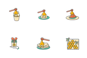 Honey Products Icon Pack