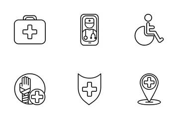 Hôpital Icon Pack