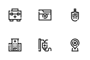 Hôpital Pack d'Icônes