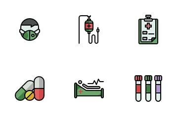 Hôpital et médical Pack d'Icônes