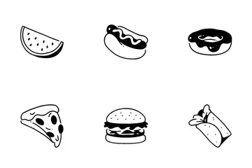 Hora de comer Pacote de Ícones