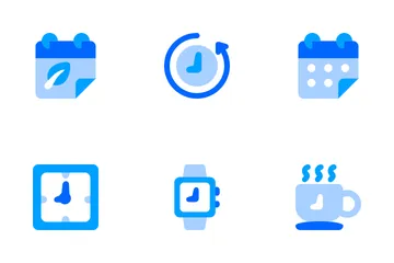 Hora e data Pacote de Ícones