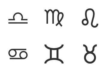 Horoscope Symbol Icon Pack