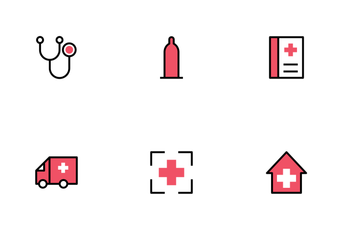 Hospital And Medical I Icon Pack