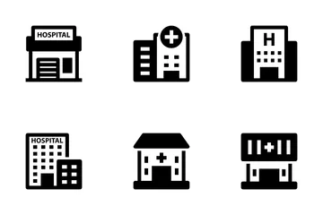 Hospital Building 2 Icon Pack