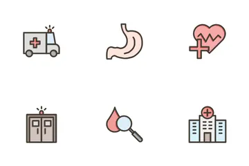 Hospital Facilities Icon Pack