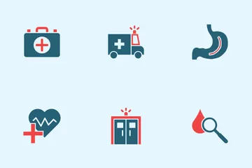 Hospital Facilities Icon Pack