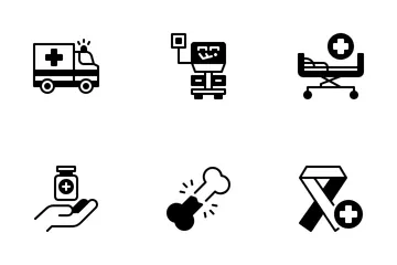 Hospital Facilities Icon Pack