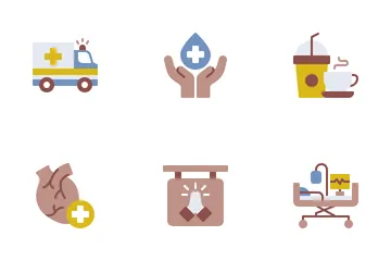 Hospital Facilities Icon Pack