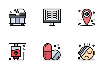 Hospital & Healthcare Concept Icon Pack