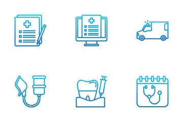 Hospital Management Icon Pack