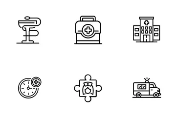 Hospital Medical Icon Pack