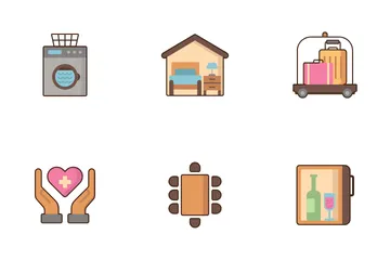 Hospitality Services Icon Pack