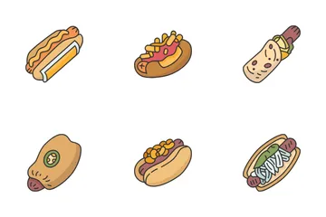 Hot Dog Stile Symbolpack