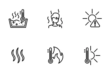 Hot Temperature Icon Pack