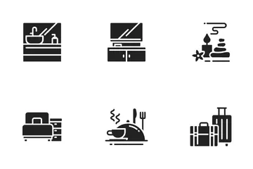 Hotel & Accommodation Icon Pack