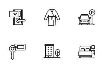 Hotel & Accommodation Icon Pack