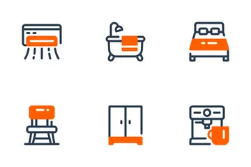 Hotel Amenities Icon Pack