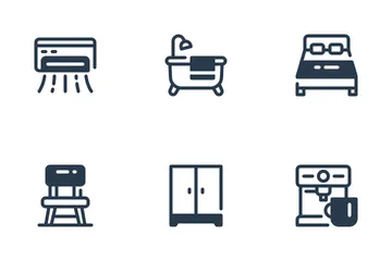 Hotel Amenities Icon Pack