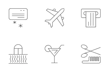 Hotel Amenities Icon Pack