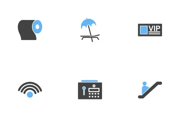 Hotel And Restaurant  Icon Pack