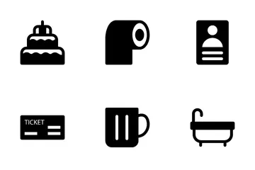 Hotel And Restaurant 2 Icon Pack