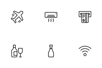 Hotel And Restaurant Icon Pack