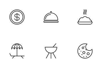 Hotel And  Restaurant Icon Pack