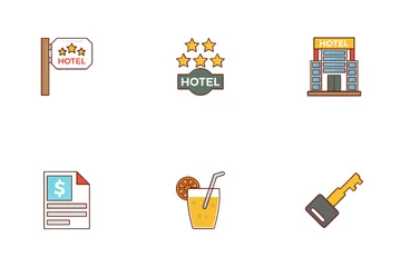 Hotel And Restaurant-A Icon Pack