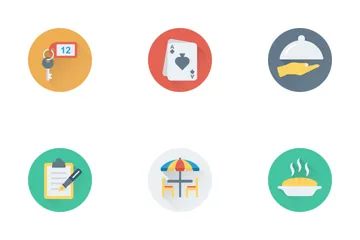 Hotel And Restaurant Icon Pack