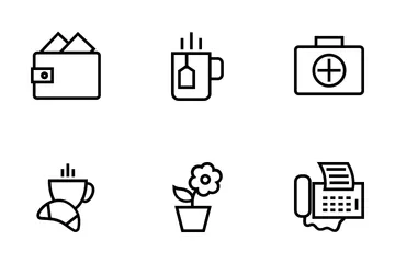 Hotel And Restaurant   Icon Pack