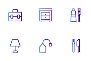 Hotel And Restaurant Icon Pack