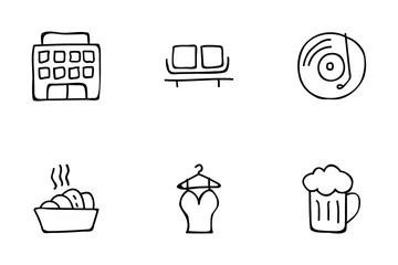 Hotel And Restaurant Vol 1 Icon Pack