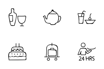 Hotel And Restaurant Vol 3 Icon Pack