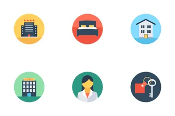 Hotel And Services 1 Icon Pack