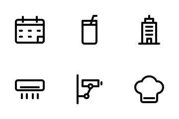 Hotel And Services Icon Pack