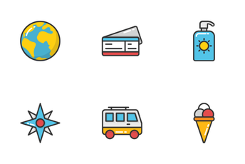 Hotel And Travel 3 Icon Pack