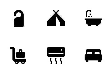 Hotel And Vacation Icon Pack